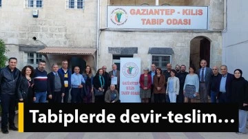 Tabiplerde devir-teslim…