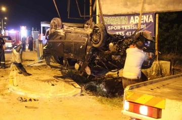 Takla atan otomobilde ağır yaralanmıştı, 14 günlük yaşam mücadelesini kaybetti
