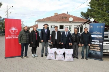 Taner ve Selçuklu buğday tohumları Eskişehir’de
