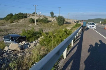 Tavşanlı-Kütahya karayolunda trafik kazası: 2 yaralı
