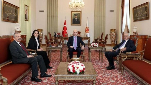 TBMM Başkanı Kurtulmuş, DEM Parti heyetini kabul etti