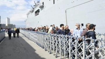 TCG Anadolu, tatbikat için İzmir'den ayrılıyor