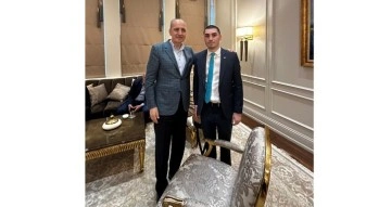 TEF Başkanı Mert Şener'den TBMM Başkanı Numan Kurtulmuş’a ziyaret