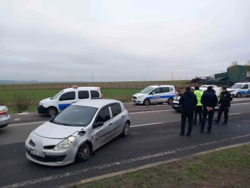 Tekirdağ’da kaza: 1’i zabıta 2 yaralı
