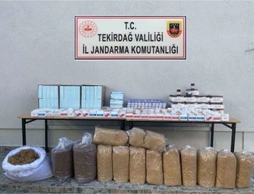 Tekirdağ’da tütün ve makaron operasyonu
