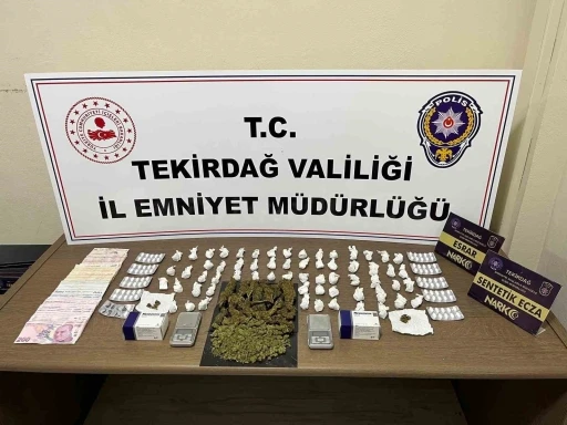 Tekirdağ’da uyuşturucu operasyonu
