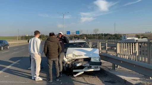 Tekirdağ’da zincirleme kaza: 2 yaralı
