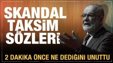 Temel Karamollaoğlu'nun Taksim saldırısı açıklaması gündeme oturdu! Kendi sözünü çiğnedi