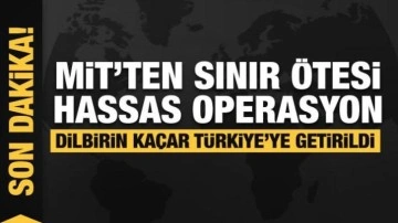 Terör örgütü PKK/YPG&rsquo;nin suikastçısı Dilbirin Kaçar MİT operasyonuyla Türkiye'ye getirild