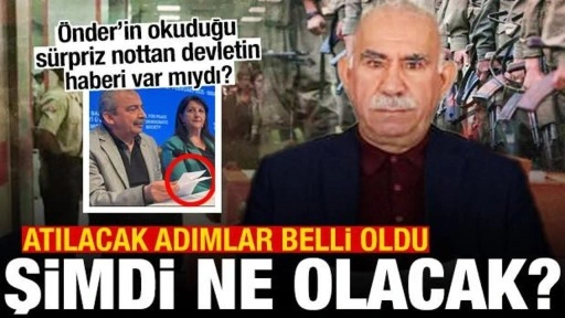 Terörist Öcalan çağrısını yaptı! Devletin atacağı adımlar belli oldu