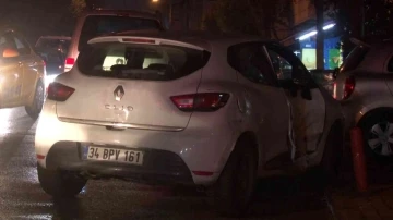 Ters yönden dönüş yapan otomobil, yeşil ışıkta geçen motora çarptı: 1 ağır yaralı
