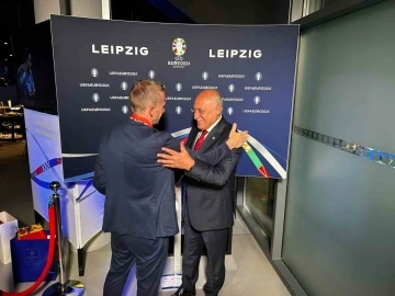 TFF Başkanı Mehmet Büyükekşi ve Klaus Mitterdorfer bir araya geldi

