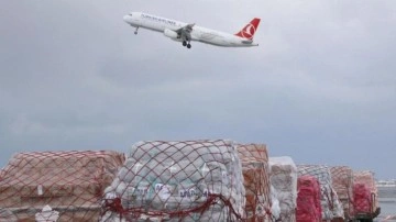 THY, 4099 ton insani yardımı deprem bölgesine taşıdı
