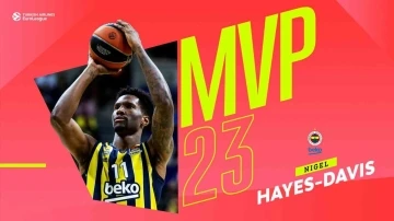 THY Euroleague’de 23. haftanın MVP’si Nigel Hayes-Davis oldu
