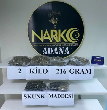 Tırda 2 kilo 216 gram esrar ele geçirildi
