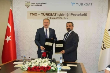 TMO ile Türksat arasında tarımda verimliliği arttıracak işbirliği protokolü
