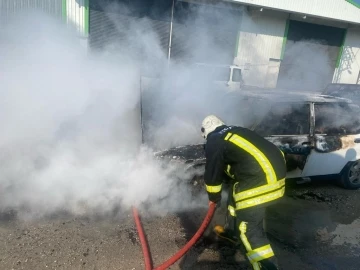 Tofaş’ın alevlere teslim olduğu anlar kamerada
