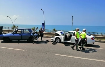 Trabzon’da trafik kazası: 5 yaralı
