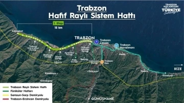Trabzon raylı sisteme kavuşuyor
