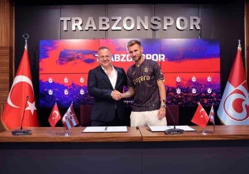 Trabzonspor, Denis Draguş için imza töreni düzenlendi
