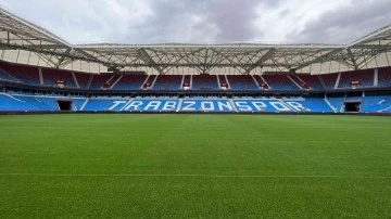 Trabzonspor’un stadyumu yeni sezona hazırlanıyor
