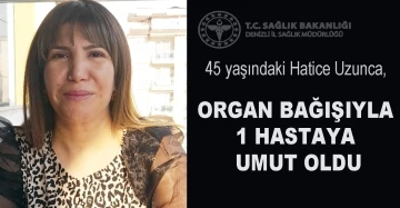 Trafik kazası geçiren kadının bağışlanan organı başka hayata umut oldu
