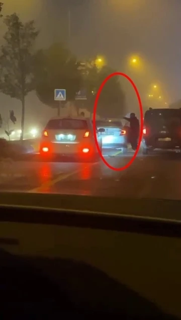 Trafikte silahlı kavga: 1 yaralı, 5 gözaltı
