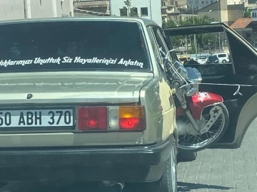 Trafikte tehlikeli yolculuk
