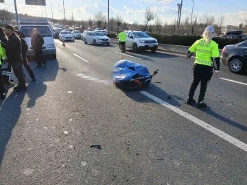 Traktöre çarpan motosiklet sürücüsü hayatını kaybetti
