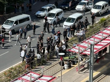 Tramvay kazasında ölen gencin ailesinden tabutlu tepki
