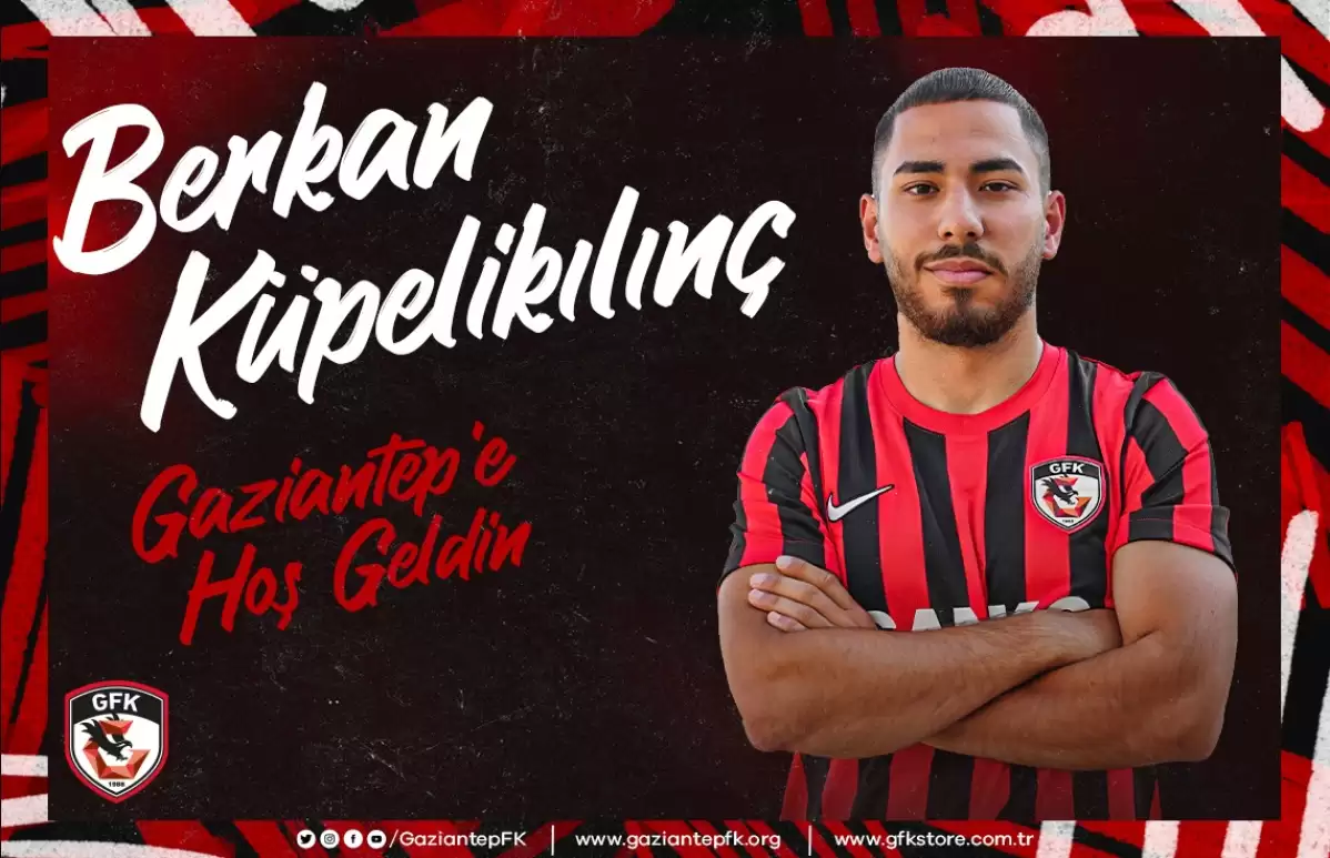 Transfer Berkan küpelikılıç Gaziantep'te!