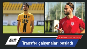 Transfer çalışmaları başladı