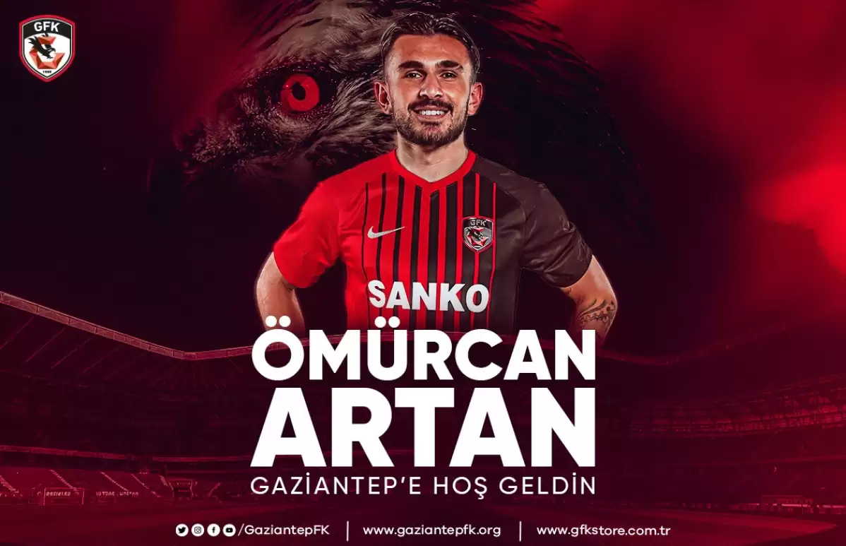 Transfer Ömürcan Artan Gaziantep'te!