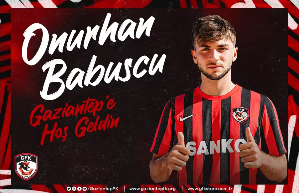 Transfer Onurhan Babuscu Gaziantep'te!