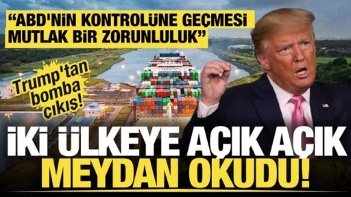 Trump'tan tartışmalı Grönland ve Panama yorumu