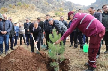 Tunceli’de 20 bin fidan toprakla buluşturuldu
