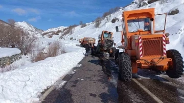 Tunceli’de kapatılan yol, yeniden trafiğe açıldı
