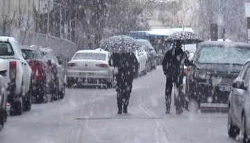 Tunceli’de kar yağışı etkili olmaya başladı
