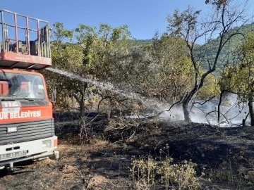 Tunceli’de örtü yangını söndürüldü
