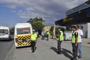 Turgutlu’da okul servis araçları denetlendi
