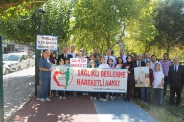 Turgutlu’da sağlıklı yaşam yürüyüşü yapıldı
