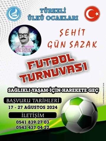 Türkeli’de halı saha futbol turnuvası
