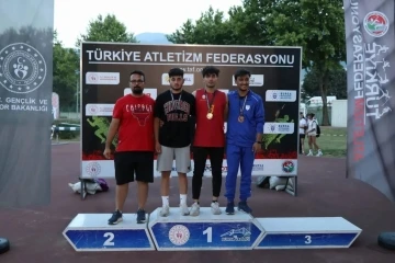 Türkiye Atletizm Şampiyonasından çifte madalya ile döndüler
