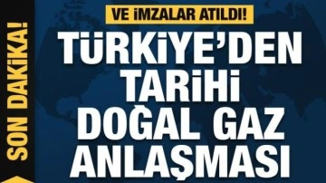 Türkiye ile Bulgaristan arasında tarihi doğalgaz anlaşması