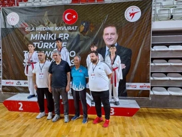 Türkiye Taekwondo Şampiyonası’nda Afyonkarahisarlı sporcu üçüncü oldu
