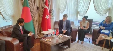 Türkiye ve Bangladeş arasındaki ekonomik ve ticari ilişkiler bu buluşmada konuşuldu
