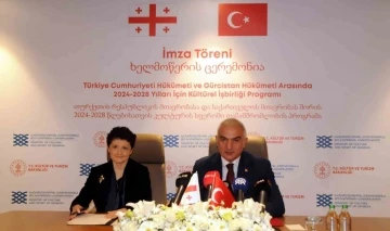 Türkiye ve Gürcistan arasında Kültürel İşbirliği Anlaşması imzalandı
