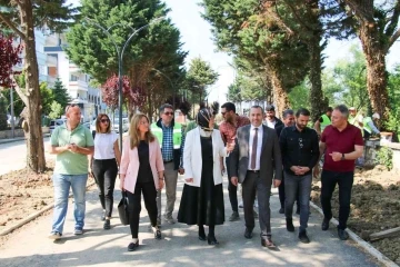 Tutuk, Yalova Belediyesi’nin altyapı çalışmalarını yerinde inceledi
