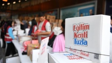 Tuzla Belediyesi’nden 50 bin öğrenciye kırtasiye desteği