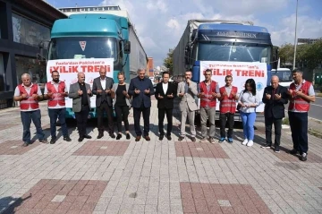 Tuzla’dan yardım tırları Pakistan için yola çıktı
